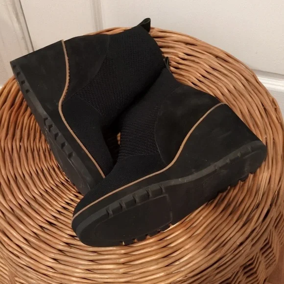 Eileen Fisher London Bootie Black Womens 8.5 - Picture 6 of 7